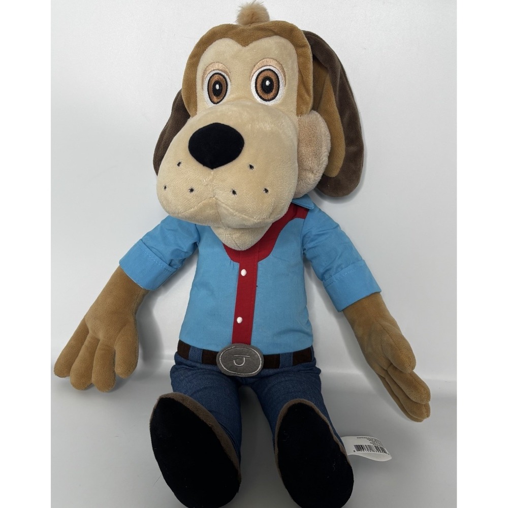 Chuck E Cheese Jasper T Jowls Jumbo 21" Plush Dog Showbiz Pizza Mascot Toy Plush